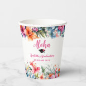 トロピカルアロハルアウ（ハワイ式宴会）卒業2024 紙コップ (正面)