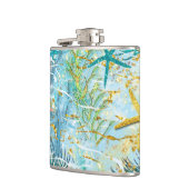 トロピカルアンダーシービニール包まれたフラスコ フラスク (左)