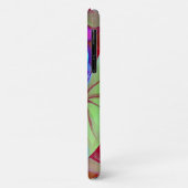 トロピカルアート抽象芸術フラワーフォンケース Case-Mate iPhoneケース (裏面/左)