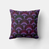 トロピカルアート数々ののホタテ模様 クッション (裏面)