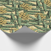 トロピカルイエローバナナ離れと ラッピングペーパー (角)