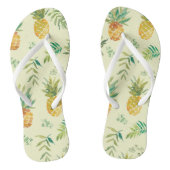 トロピカルイエローパイナップルビーチ ビーチサンダル (ソール)