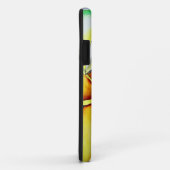 トロピカルイエローフランギパニ花オリジナルアート Case-Mate iPhoneケース (裏面/右)