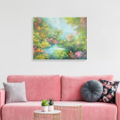 トロピカルインプレッション1993 キャンバスプリント (インサイチュ (リビング))