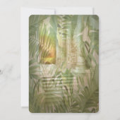 トロピカルウィステリアパラダイスアットザゴールデンパレスイン 招待状 (裏面)