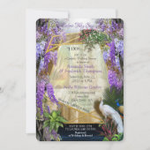 トロピカルウィステリアパラダイスアットザゴールデンパレスイン 招待状 (正面)