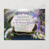 トロピカルウィステリアパラダイスアットザゴールデンパレス インビテーションポストカード (正面)