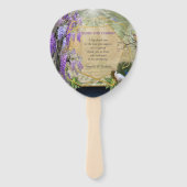 トロピカルウィステリアパラダイスアットザゴールデンパレス ハンドファン (裏面)