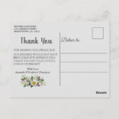 トロピカルウィステリアパラダイスアットザゴールデンパレス ポストカード (裏面)