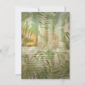 トロピカルウィステリアパラダイスアットザゴールデンパレス 招待状 (裏面)