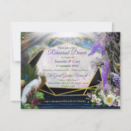 トロピカルウィステリアパラダイスアットザゴールデンパレス 招待状