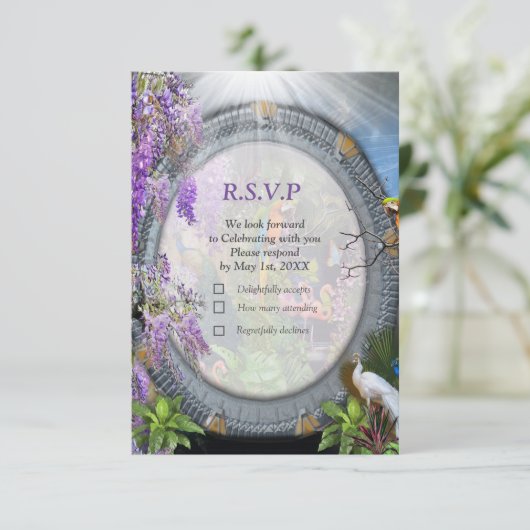 トロピカルウィステリアパラダイスアットザゴールデンパレスRS 出欠カード (スタンド正面)