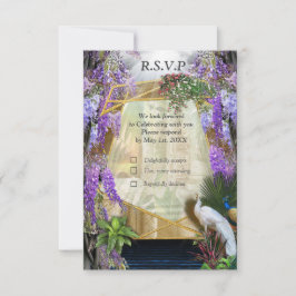 トロピカルウィステリアパラダイスアットザゴールデンパレスRS 出欠カード