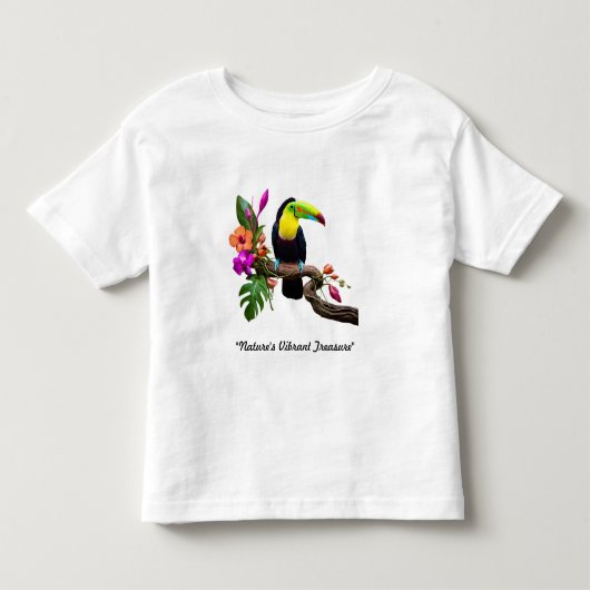 「トロピカルウィムシー」 トドラーTシャツ (正面)