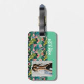 トロピカルウィル ラゲッジタグ (裏面縦)