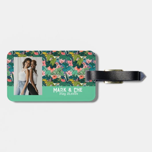 トロピカルウィル ラゲッジタグ (裏面横)