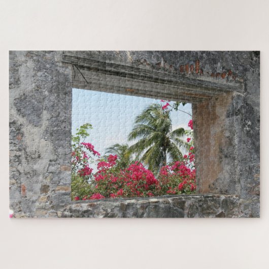 トロピカルウィンドウ ジグソーパズル (横)