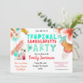 トロピカルウィークエンドイテイナリー ブライズメイドパーティー 招待状 (スタンド正面)