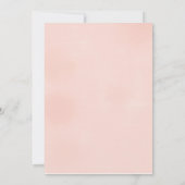 トロピカルウェディングの行程表 歓迎の手紙 招待状 (裏面)