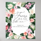 トロピカルウォーターの色を好むポスターを1枚お願い ポスター (正面)