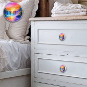 トロピカルウォーターアットサンセットウォーターカラー セラミックノブ