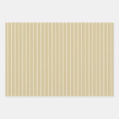 トロピカルウォーターカラーパームツリーズアクアとタン ラッピングペーパーシート (正面3)