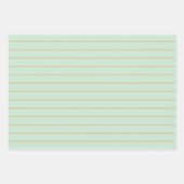 トロピカルウォーターカラーパームツリーズアクアとタン ラッピングペーパーシート (正面2)