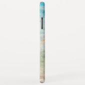 トロピカルウォーターカラーフラミンゴビーチ Case-Mate iPhoneケース (裏面/右)