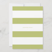 トロピカルウォーターカラーモンキーサファリ子供の誕生日 招待状 (裏面)