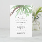 トロピカルウォーターカラー両親2会場 招待状 (スタンド正面)