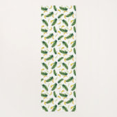 トロピカルウォーターカラー離れバナナ・バナナパターン ヨガマット (裏面)