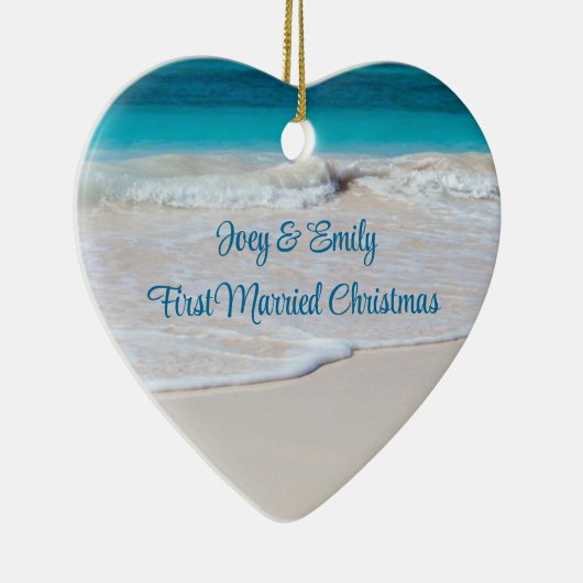 トロピカルウォーターニューファミリー新婚オーナメント セラミックオーナメント (右)