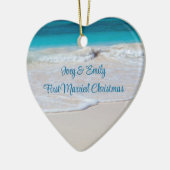 トロピカルウォーターニューファミリー新婚オーナメント セラミックオーナメント (左)