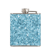 トロピカルウォータービニール包まれたフラスコ フラスク (裏面)