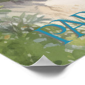 トロピカルウォータービーチラグーンパラダイス ポスター (角)