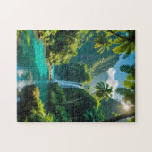 トロピカルウォーターフォールズパラダイス ジグソーパズル (横)
