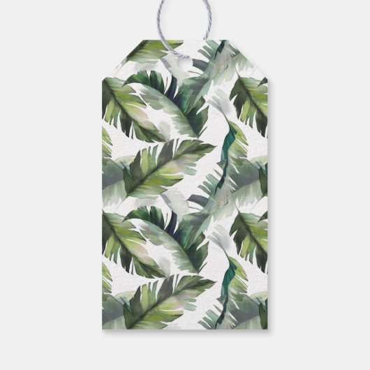 トロピカルウォーター結婚の紅葉ありがとう ギフトタグ (裏面)