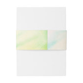 トロピカルウォーター結婚カラーのベリーバンド 招待状ベリーバンド (裏面例)