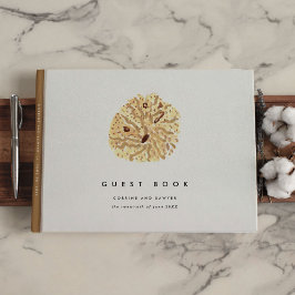 トロピカルウォーター結婚カラーシーシェル ゲストブック