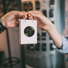 トロピカルウォーター葉カラーパーム結婚sありがとう ラウンドシール