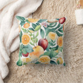 トロピカルウォーター調和の果実と離れ クッション (ブランケット)