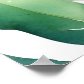 トロピカルウォーター調和の果実と離れ ポスター (角)