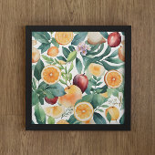 トロピカルウォーター調和の果実と離れ ポスター