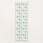 トロピカルウォーター離れパームパタカスタムーン ヨガマット (正面)