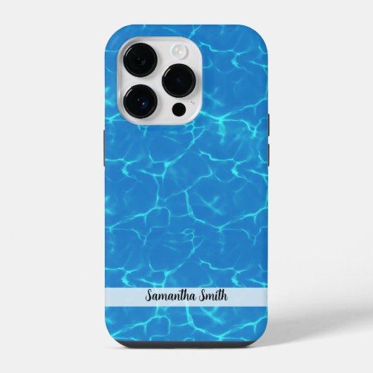 トロピカルウォーター iPhoneケース (裏面)