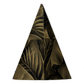 トロピカルエキゾチックグランジ：ゴールデン自然 パーティーハット (裏面)