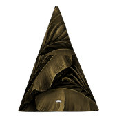 トロピカルエキゾチックグランジ：ゴールデン自然 パーティーハット (右)