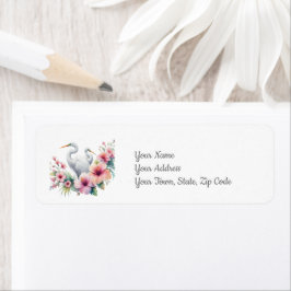 トロピカルエグレットバードアイランドビーチ沿岸 ラベル