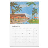 トロピカルエスケープカレンダー カレンダー (1月 2026)