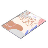 トロピカルエスケープボタニックジャーナル ノートブック (左側)